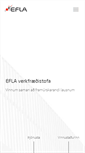 Mobile Screenshot of efla.is